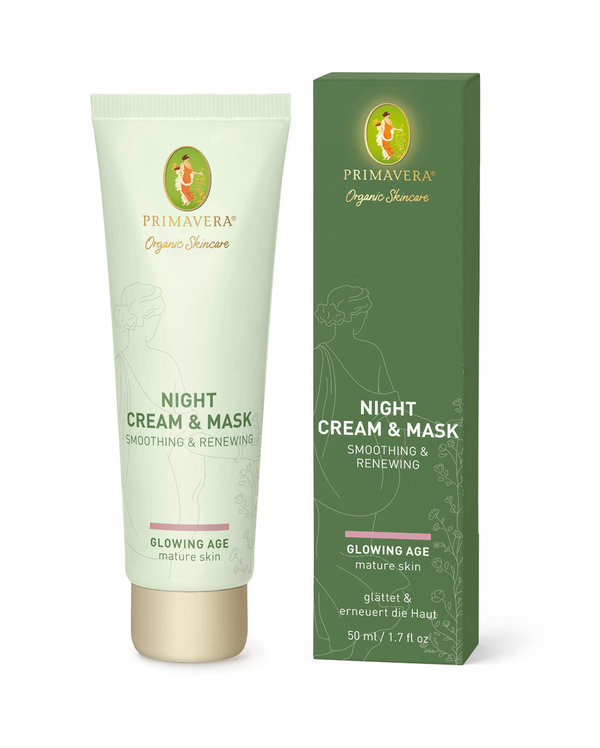 Night Cream & Mask - Smoothing & Renewing